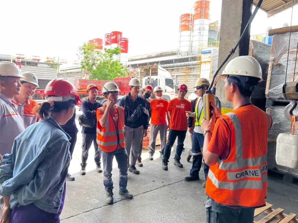 Crane operation training